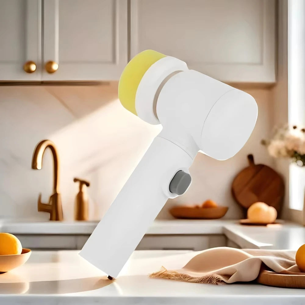 5 in 1 Electric Cleaning Brush Wireless Cleaner for Kitchen and Bathroom Multipurpose